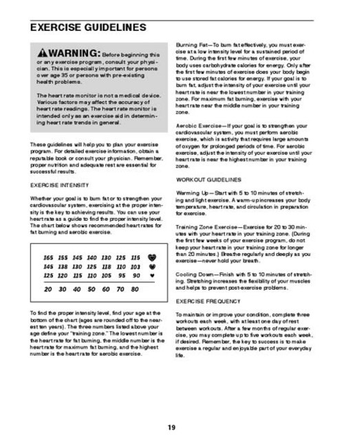 Product picture Golds Gym Stride Trainer 310 USERS MANUAL