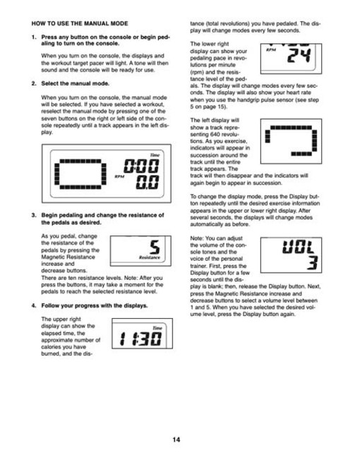 Product picture Golds Gym Crosstrainer 510 USERS MANUAL